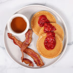 Strawberry Compote Pancakes