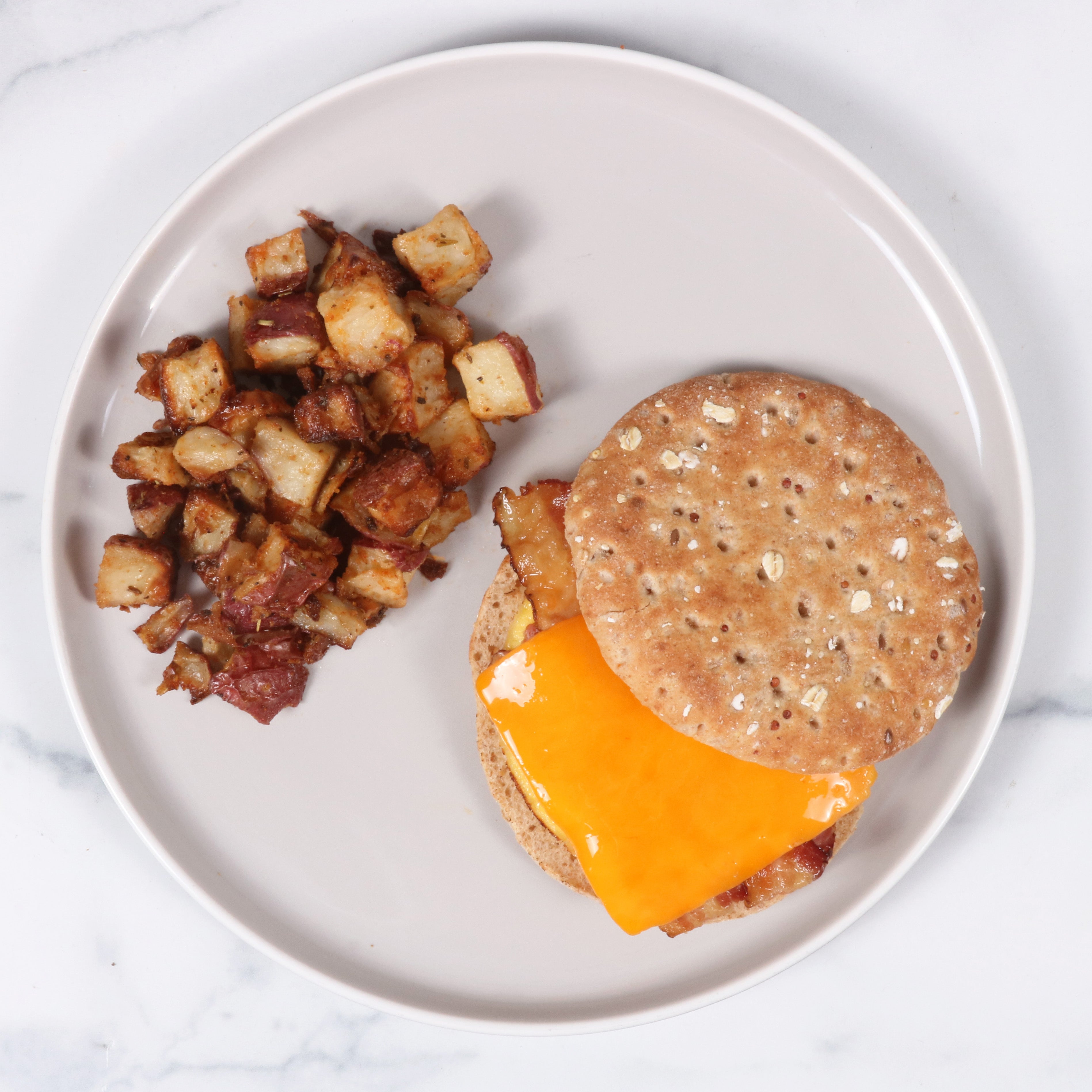 Bacon, Egg, and Cheddar Sandwich