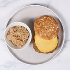 Sausage Egg and Gouda Sandwich