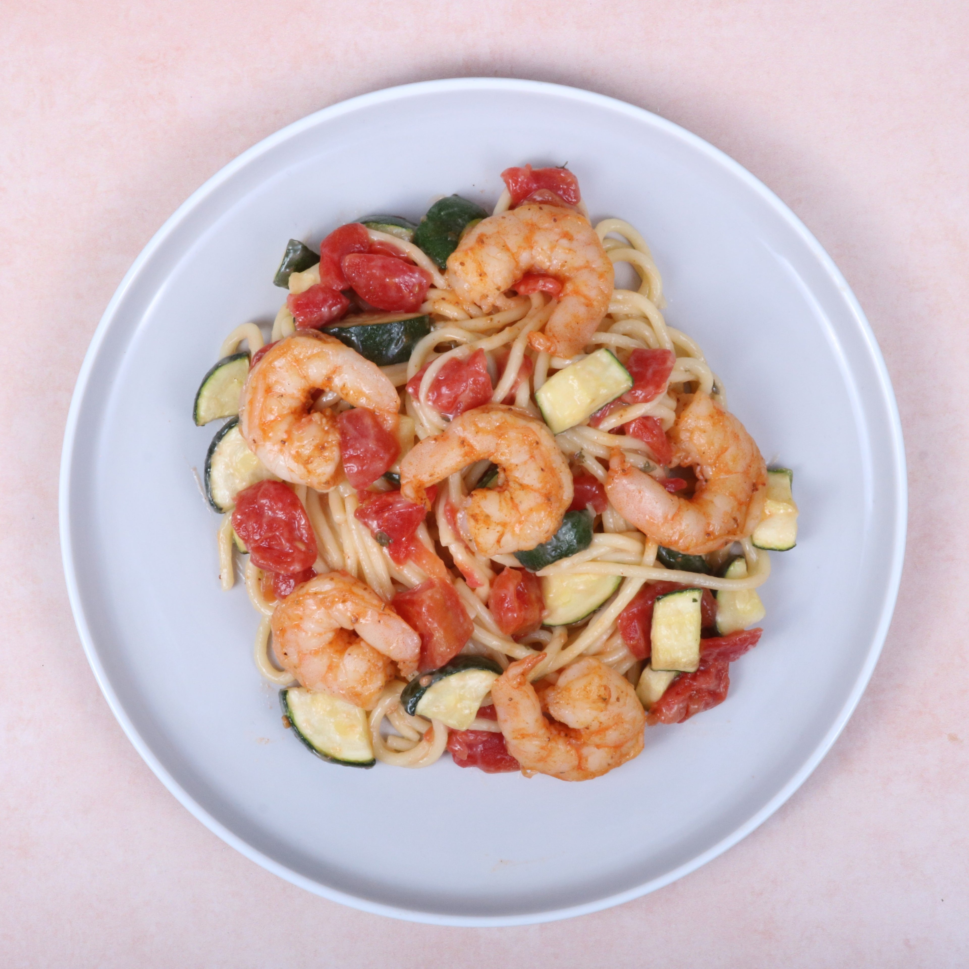 Old Bay Shrimp Scampi Pasta